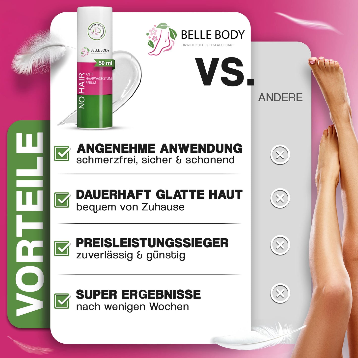 Anti Haarwachstum Serum