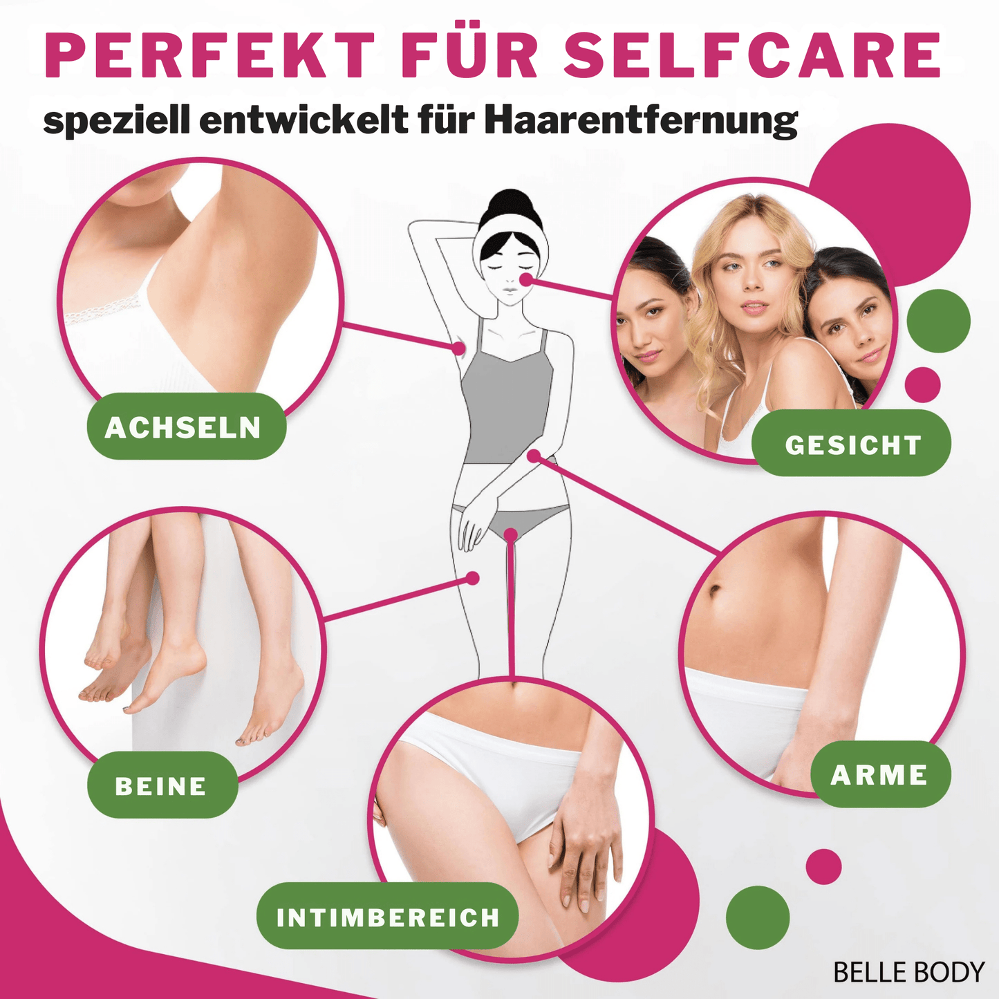 Enthaarungs- & Peelinghandschuh